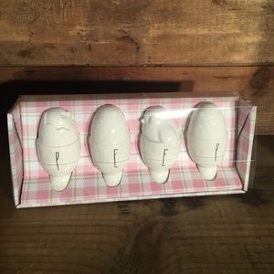 Rae Dunn Easter Peeps in Egg Holders